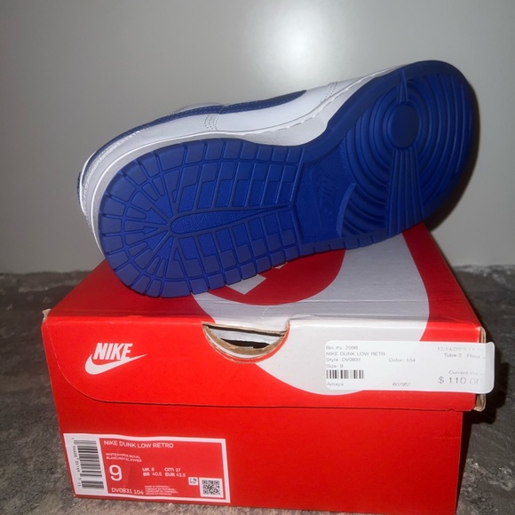 2023 Dunk Low 'White Hyper Royal' - Picture 4 of 5